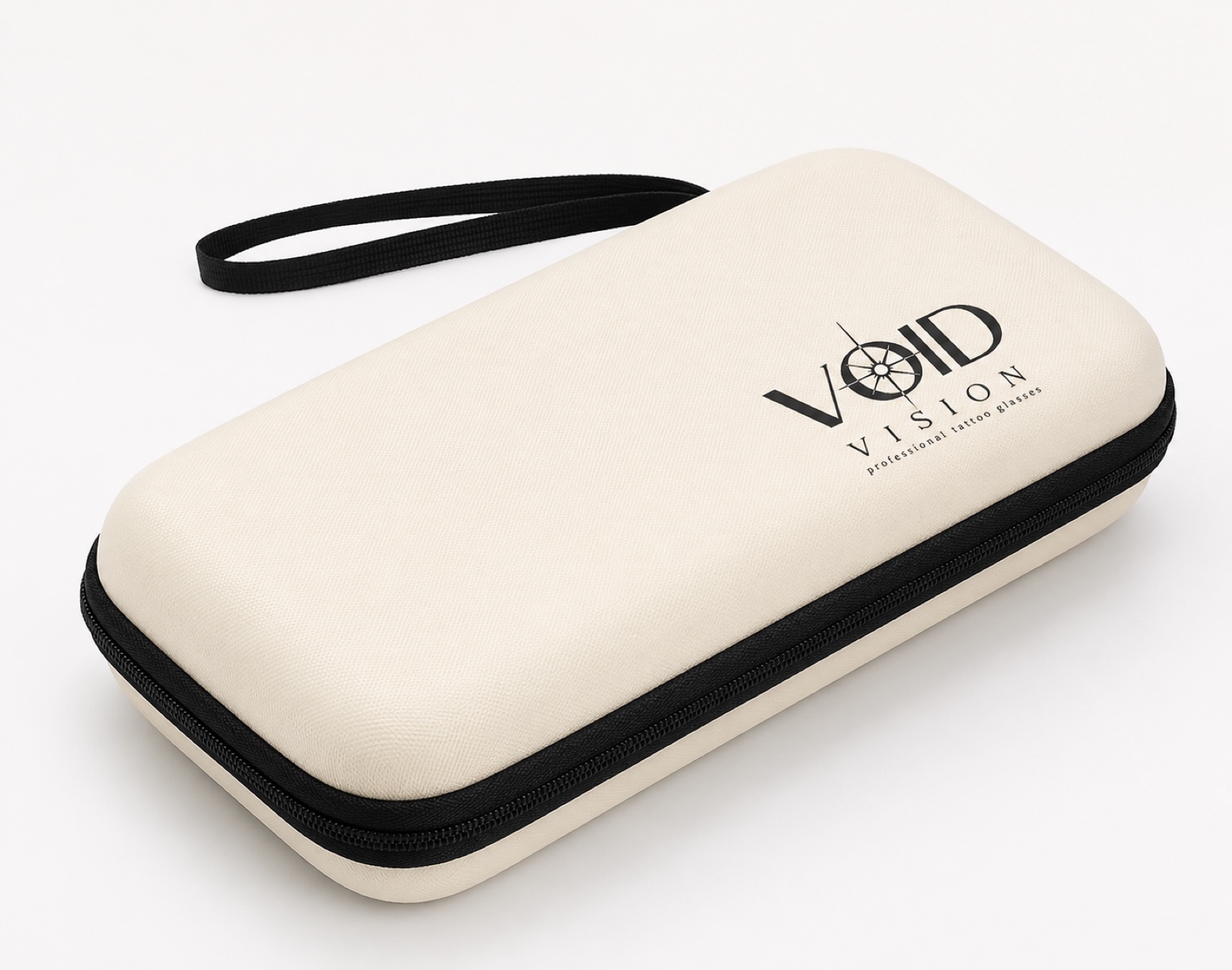 VOID Vision hard carrying case with embossed logo and wrist strap